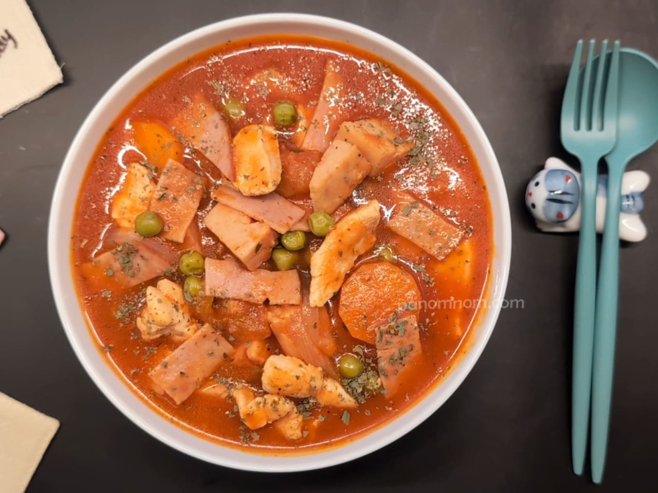 Quick Red Soup Recipe | Panomnom